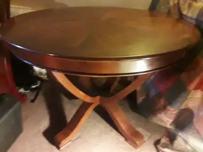 Round Solid Wood Table, View more