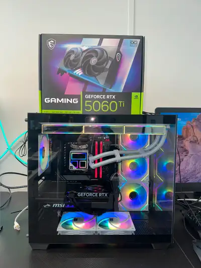 Sell brand new prebuild gaming pc with warranty. CPU: AMD Ryzen 7 7800X3D CPU Cooler: Thermalright F...