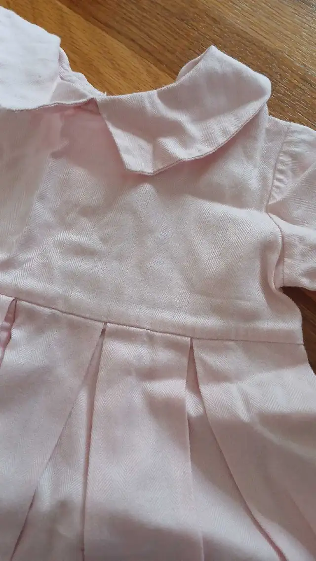 Dress Cotton Handmade Pink Girl 2-3 in Clothing - 2T in Calgary - Image 3