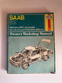 Saab 99 Haynes Manual 1969-1979