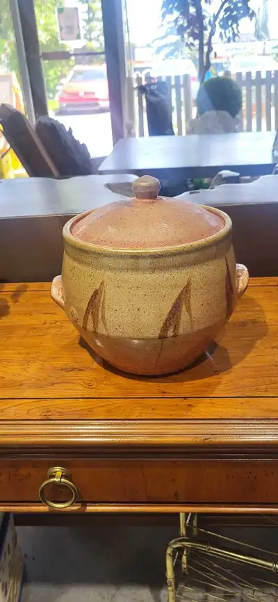 Handcrafted Stoneware Casserole Dish, View more