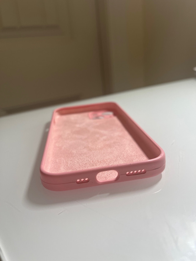 iPhone 13 mini case: Bright Pink Silicone Protective  in Cell Phone Accessories in Kitchener / Waterloo - Image 4
