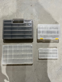 Plano and Woodstream Floating Dividers. Fishing Boxes. 