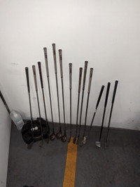 Collection of golf clubs. 20$ per club or 160$ for all of them.