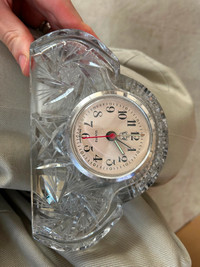 Crystal Quartz clock made in Germany