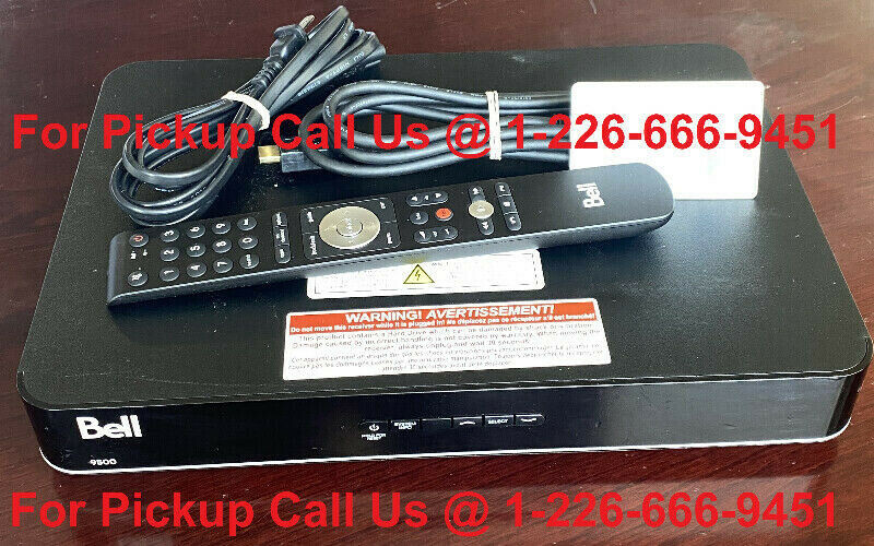 Bell 9500 HD High Definition PVR 1TB Satellite Receiver General