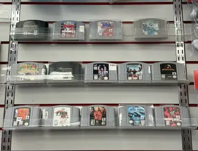 Belle variété de jeux Nintendo 64, View more