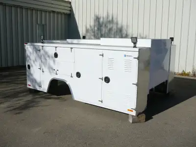 New 11' Aluminum Painted Mechanic's Service Body, View more