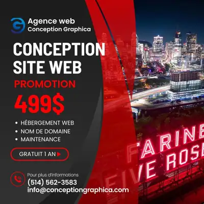 Je propose mes services dans la conception de sites web. website design, Demandez une estimation pou...