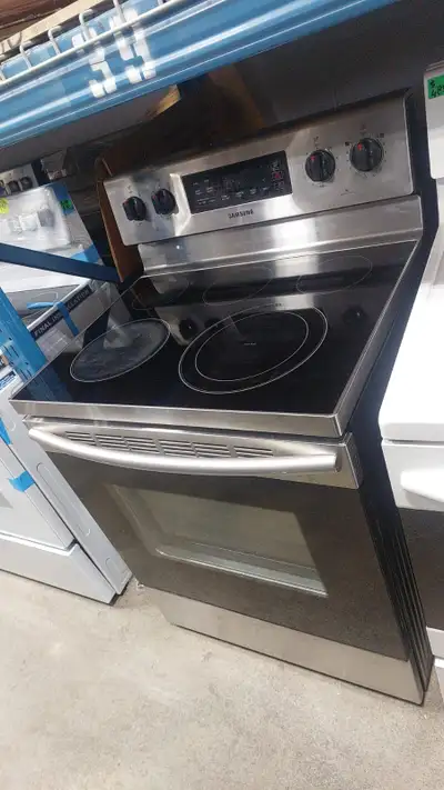 Stove - 30 Samsung - Electric Range - SS - Used., View more