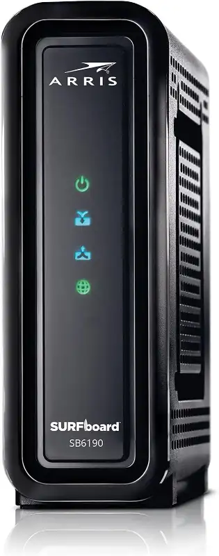 ARRIS Surfboard DOCSIS 3.0 Cable Modem(SB6190 Black), View more
