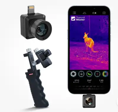 Thermal monocular, outdoor night vision monocular for IPhone , View more