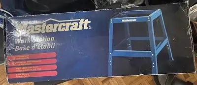 Never used Mastercraft Work Station / Workbench Base – still in original packaging. • Heavy-duty ste...