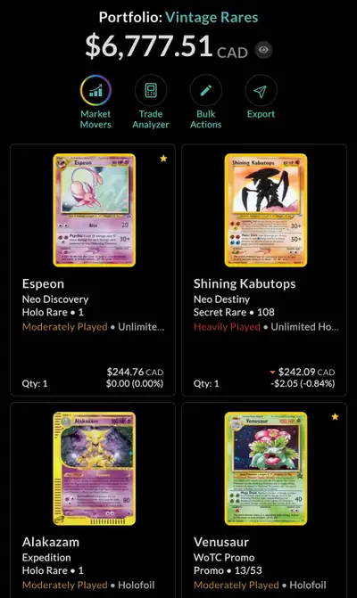Vintage Pokemon Collection , View more