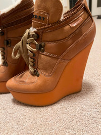 Burberry- wedges - boots
