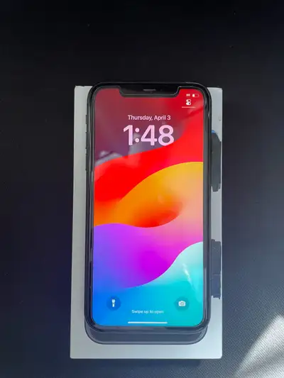 Black Apple iPhone 11-128gb, View more