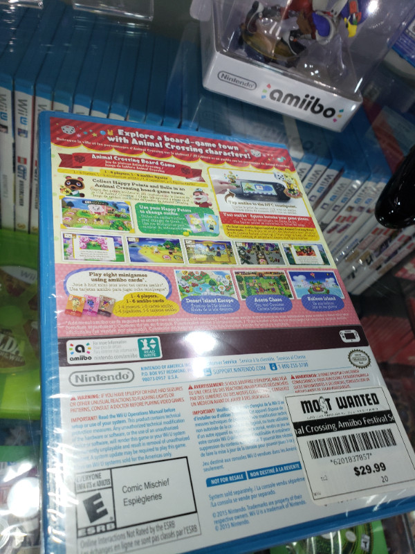 Wii U Game: Animal Crossing Amiibo Festival in Nintendo Wii U in Cole Harbour - Image 2