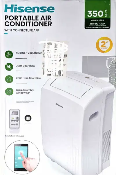 Portable AC near Mint shape! 2025 Google Alexa, View more