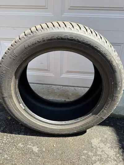 Had a flat, replaced and have one extra. About 3/16-1:4” tread left. Great winter tire!
