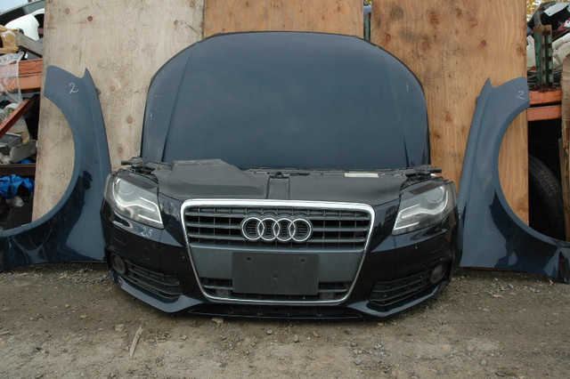 Audi A4 (B8) (Typ 8k) Front End Nosecut Hid Dark Blue (2009-2012 in Auto Body Parts in Calgary