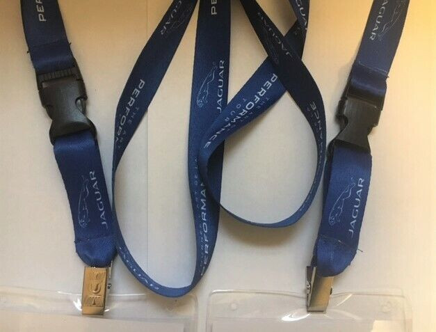 2 JAGUAR Lanyards Blue Satin Ribbon both for in Arts & Collectibles in City of Toronto