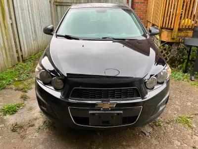 2012 Chevy Sonic 143,500 km new brakes new tires new under car heat shields no air manual windows af...