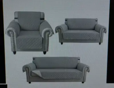 New Set Of 3 Waterproof Couch Cover For 3+2+1 sofas, View more