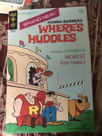 Hanna-Barbera Where’s Huddles #1  Gold Key Comics