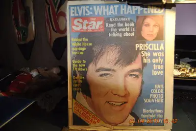 ELVIS PRESLEY THE STAR NEWSPAPER SEPT 6, 1977 COLLECTIBLE OLD ., View more