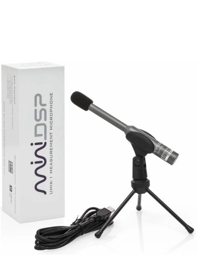miniDSP UMIK-1 USB Measurement Calibrated Microphone in Speakers, Headsets & Mics in Windsor Region