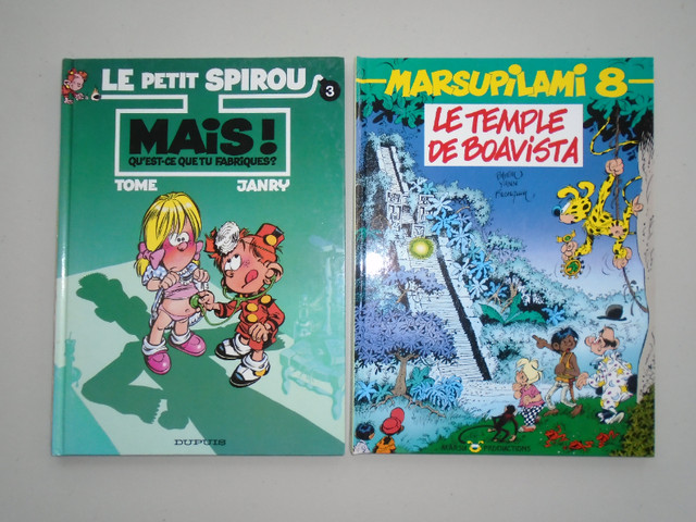 BD : Cédric, Jojo, le petit spirou, Marsupilami, Scrameustache in Comics & Graphic Novels in Longueuil / South Shore - Image 2