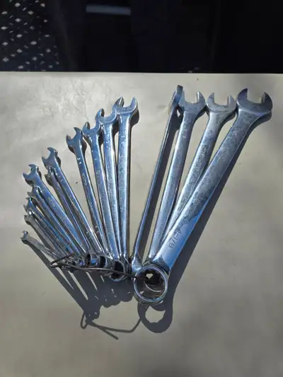 Mastercraft wrench set, View more