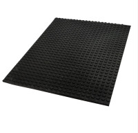 *NEW* - 3x4  RUBBER GYM/YOGA/GARAGE FLOOR MATS 3/4    INCH THICK