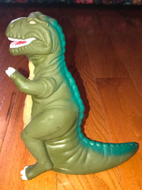 Vintage 1988 Land Before Time T-REX Sharptooth, Hand Puppet
