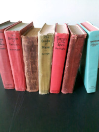 Vintage Hardback Novels -Edgar Rice Burroughs New Price