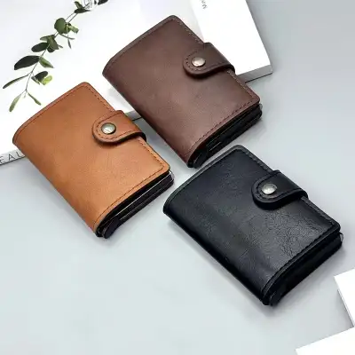 Minimalist RFID Blocking Pop-Up Card Wallet, View more