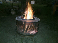 Stainless Steel firepit! $100   Burn ban is now lifted!