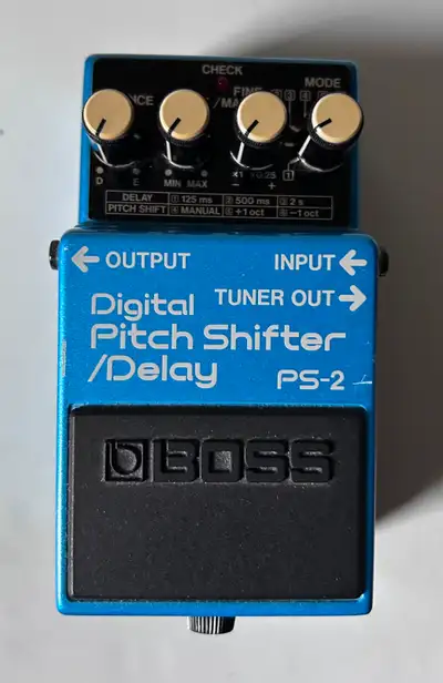 Boss PS-2 Digital Pitch Shifter / Delay guitar effects pedal, View more