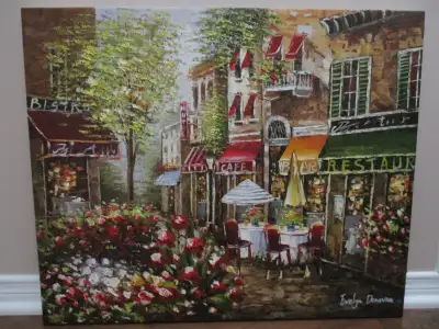 Singed Oil on Canvas Painting, Evelyn Donovan, View more