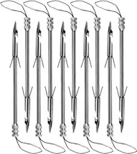 IronBuddy Stainless Steel Bow Fishing Arrowheads 10pcs brand new