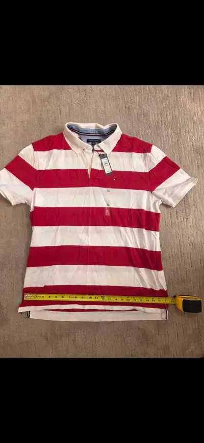New with Tags: Tommy Hilfiger Men's Striped Polo Shirt, View more