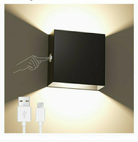 Wall Sconce UP & Down Light Source,Touch Control 