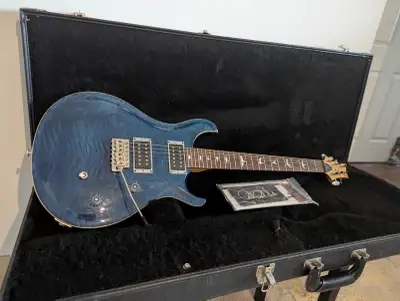 PRS CE24 USA in Whale Blue with hardshell case, View more