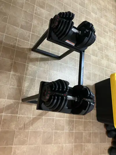 Bow flex dumbbells , View more