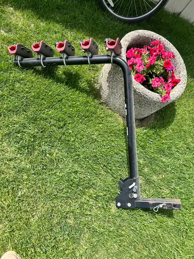 Heavy duty 4 bike rack. Backwards tilt to 45 degrees. Offers accepted in person. ****If posted it’s...