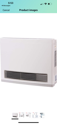 Rinnai FC824N Vent-Free Natural Gas Heater