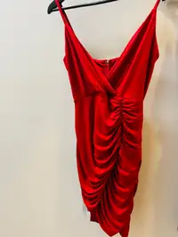Red dress size XS