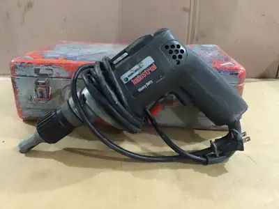 Black & Decker heavy duty drywall drill with case