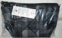 LUG Mini Crossbody Handbag Purse Bag Black & Gray Brand New