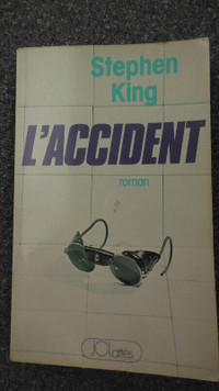 Roman de Stephen King   L'accident